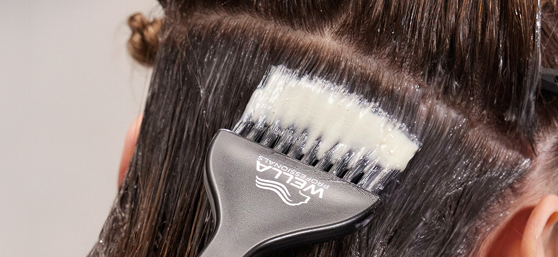 Wella Get the Look Chocolate Melt step one